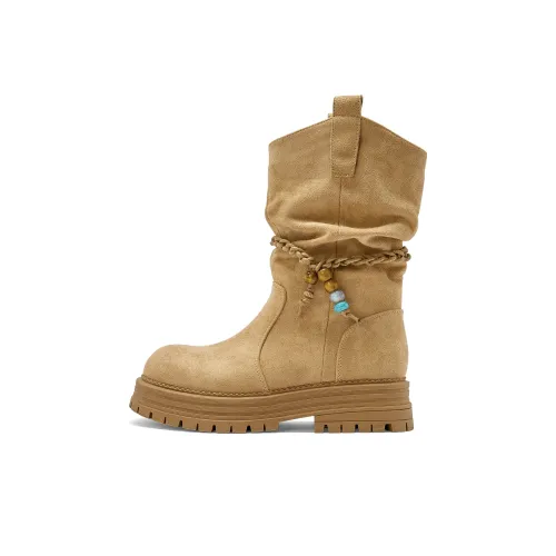 TOOMANYSHOES AUTUMN Мокко Ботильоны Женские