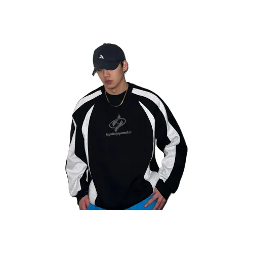 HIPHOPPUNKS Черный Мужской Свитшот
