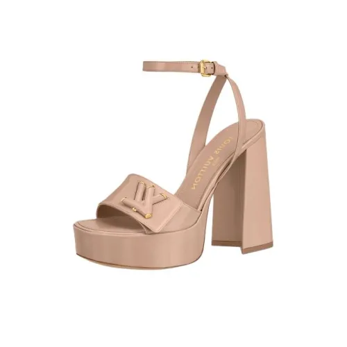 LOUIS VUITTON Shake One Ремешок Сандалии Женские Розовые