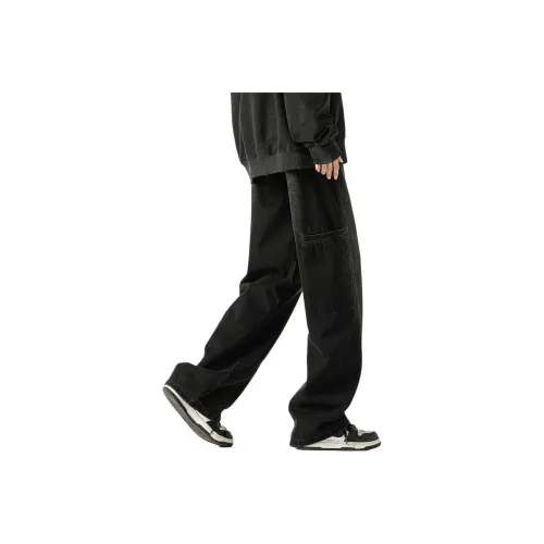 BAOMIKA Унисекс Джинсы