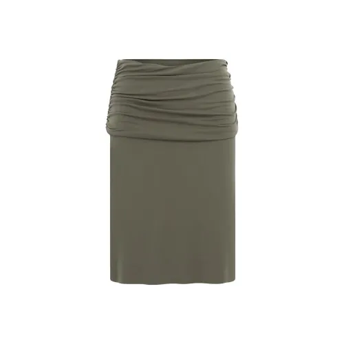 WITH JEAN Lila Юбка Повседневная Длинная Юбка Женская