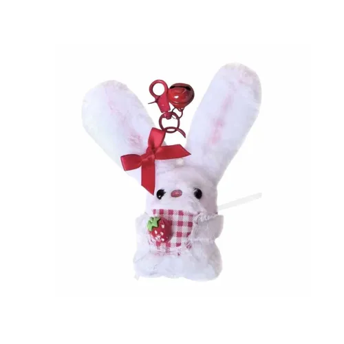 Fat Fat Dragon Cute Bunny с Кость Frame Ухо Гибкий Стайлинг Плюшевый Брелок 8 см Высота