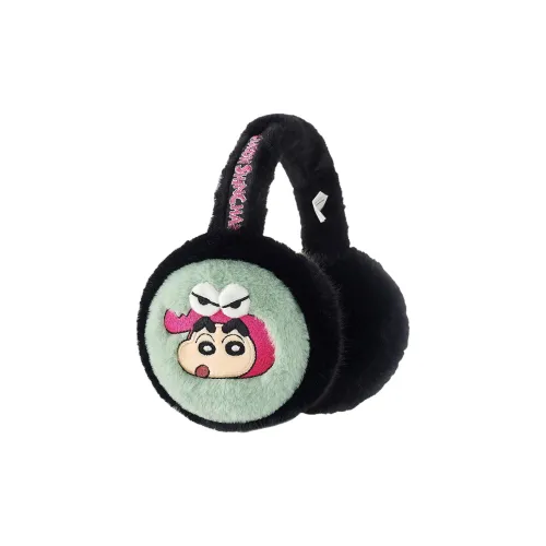 Crayon Shinchan Полиэстер Furry Наушники‑меховые капюшоны Унисекс