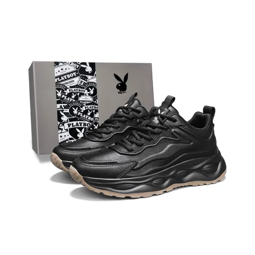 Playboy Амортизация Устойчивость к истиранию Дышащий Противоскользящий Низкий Топ Толстая подошва Мужские