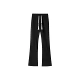 Чёрные брюки-клеш