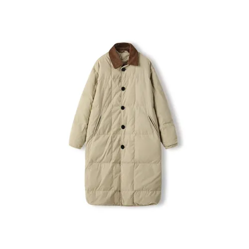 PAZZO Бежевый Женские пуховики