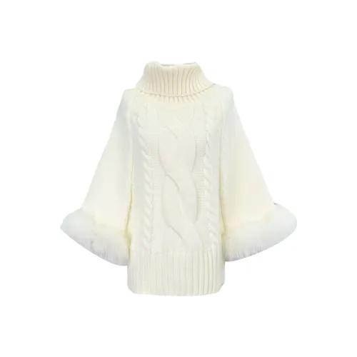 Udon House Экрю Женская Трикотажная