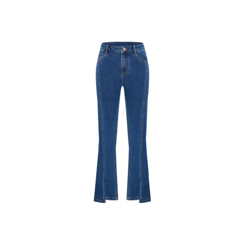 NAVIGARE Темно-синие женские джинсы