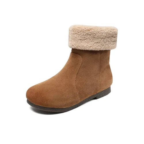 SENJIALUO Термический Износостойкий Противоскользящий 19,5 см Снеговики Женские