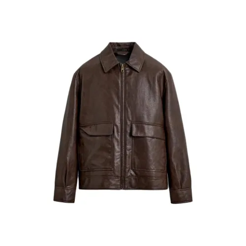 ZARA Коричневый Мужские Куртки