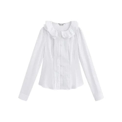 Marc Moore Белые Женские Рубашки