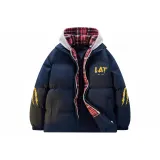 Темно-синий, синий-желтый логотип (красная клетка, шляпа)