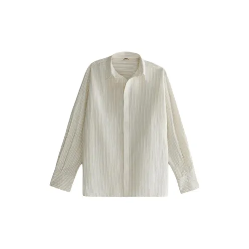 ZARA Экрю Мужские Пижамные Верхние Части