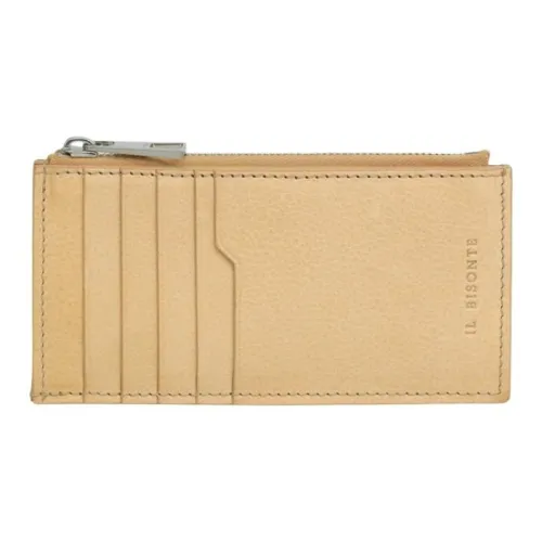 Il Bisonte Кожа Кошелек Женские Бежевый