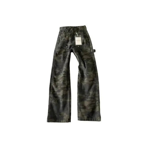 CARE NOTE Камуфляж Унисекс Карго Брюки