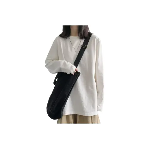 Труба Бамбук Твил Дамаск и Шелковый Запись Т Рубашка Унисекс