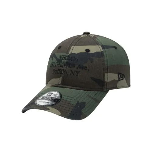 New Era Хлопковые кепки унисекс армейского зеленого цвета