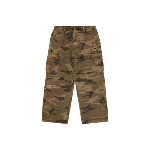 Aape Коричневый BGZ Мужские Карго Брюки