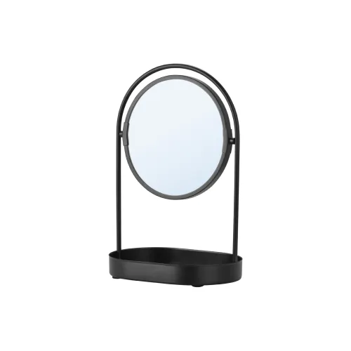 ECOHOME Двойной боковой лоток с зеркалом увеличивающая поверхность металл скандинавский стиль хранение портативное зеркало MAKE UP Зеркала