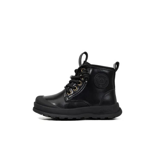 EBMINI Детские кожаные сапоги MID Топ Kids