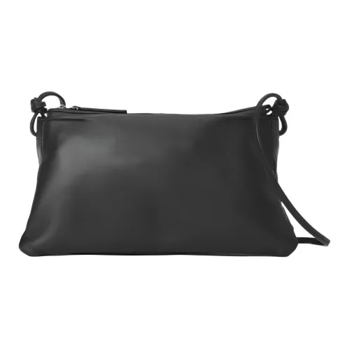 Staud Телячья кожа Сумка через плечо Женская Черная
