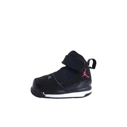 Джордан SC 2 MID Топ Обувь для малышей Черный Infant And Toddler