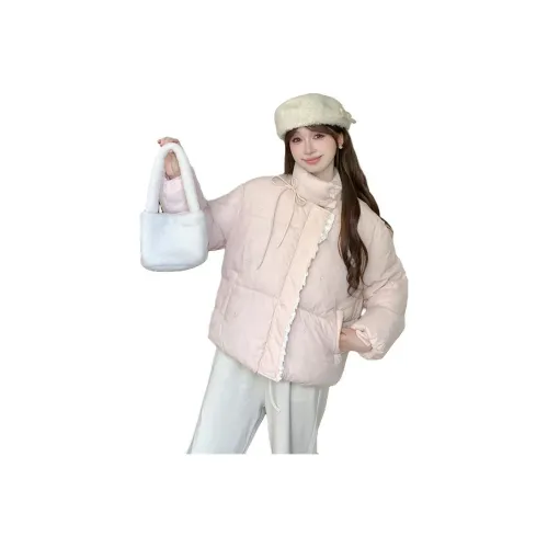 JOPPTI Розовый Женский Пуховик