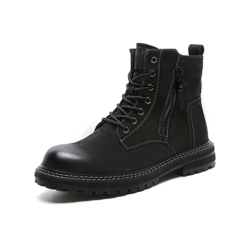 JHCZC Martin Boots Мужские Черные