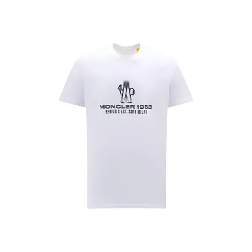 MONCLER Белая Мужская T-рубашка