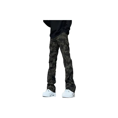 DUATOGE Камуфляж Коричневый Цвет Мужские Джинсы