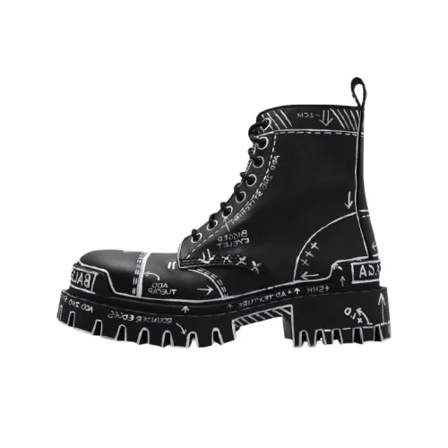 Balenciaga Strike Ботильоны 2 см Женские Черные