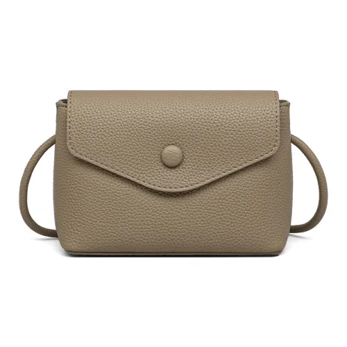 VINEY Сумка через плечо из синтетической кожи стандартная женская слоновая серый