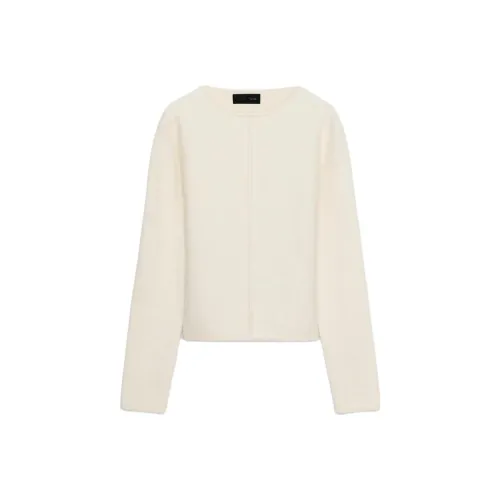 ZARA Морозный Белый Женский Трикотаж