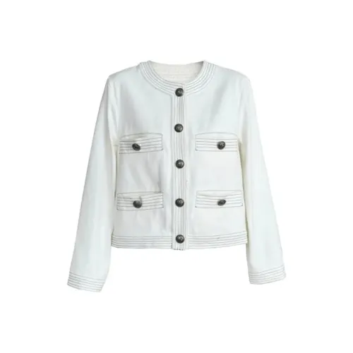 SNZX Белая Куртка Женская Куртка