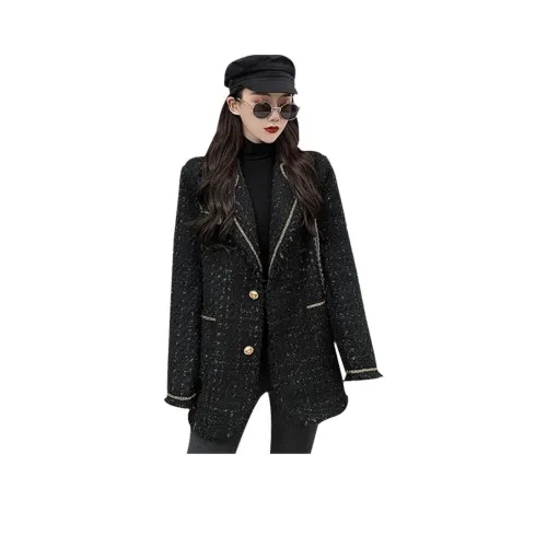 VINMUK Черное Женское Короткое Пальто