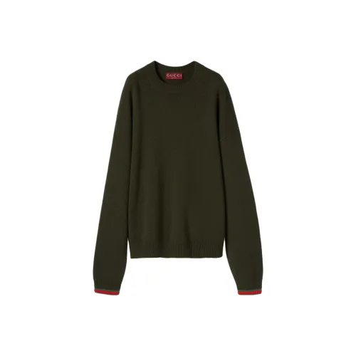 GUCCI Темно-зеленые женские свитеры
