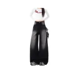 Чёрный, серый, увеличенная длина.