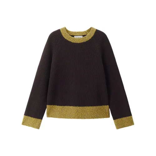 Giordano 08 Кофе Травяной Желтый Женский Трикотаж