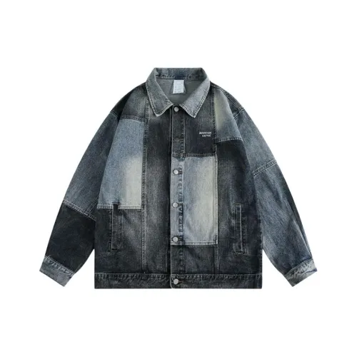 XIAOLIZI Синий Унисекс Джинсовые куртки