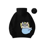 Черный с флисовой подкладкой - спящая собака