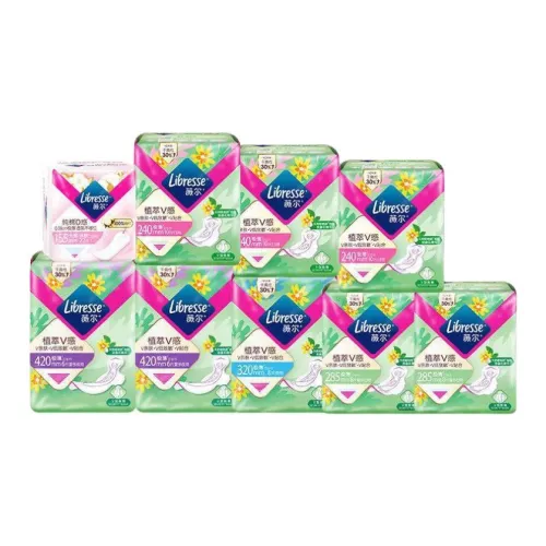 Libresse Мягкие Гипоаллергенные Гигиенические Прокладки Day And Night Мягкие и Дружественные к Коже Комплект из Пяти Штук