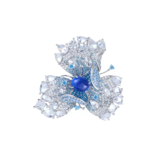 Listen to the flowers bloom Сплав Броши Женские