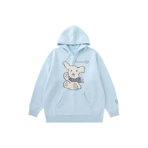 LAMLICKA Синий Унисекс Трикотаж