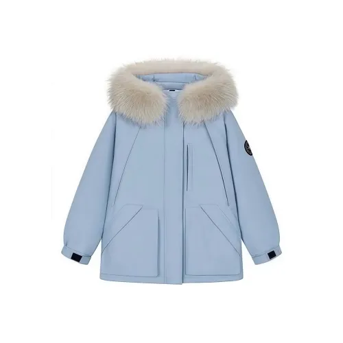 Meanalot Светло-синий Женский Parka