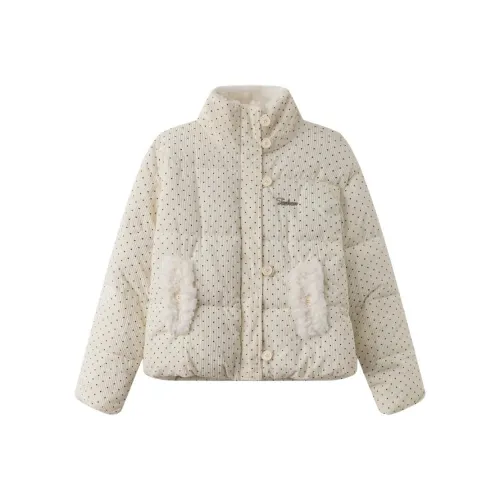 PAZZO Экрю Женские пуховики