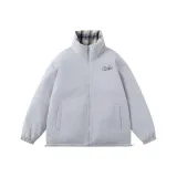 Серый и синий в клетку