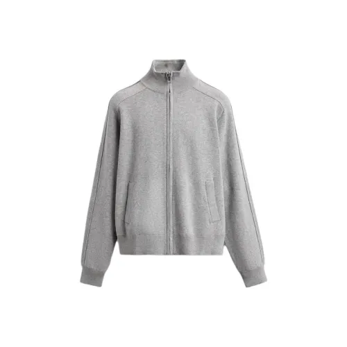 ZARA Зебра с принтом серый мужские куртки