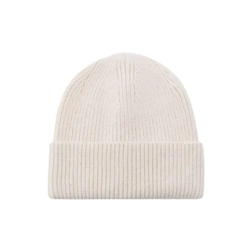 ZARA Полиэстер Beanies Женские Натуральный Белый