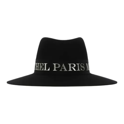 Maison Michel Felt Cylinders Women's Black Maison Michel Фетровые Цилиндры Женские Черные