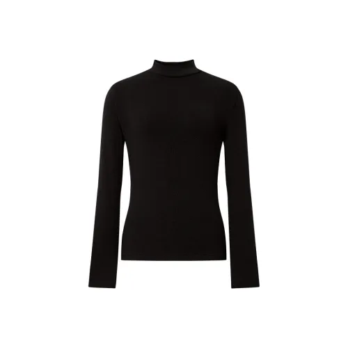 Hopeshow Длинный рукав Т-рубашка Женская